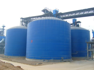 临江水泥钢板库改造