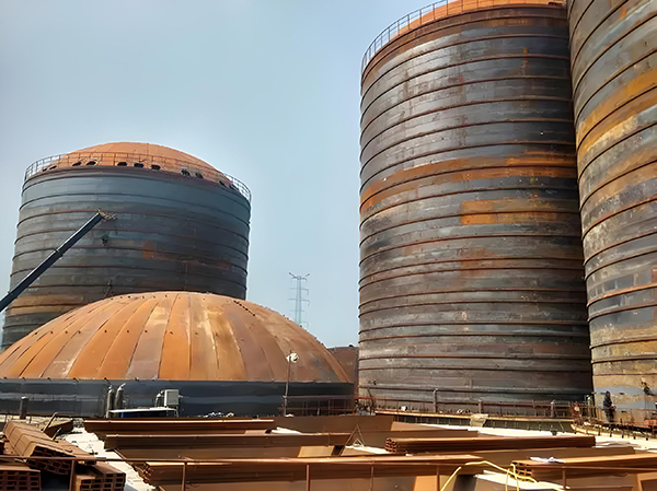 临江焦粉钢板仓